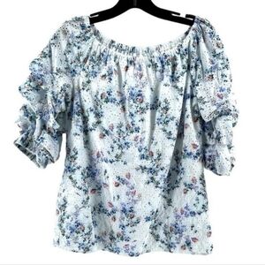 Nordstrom Cece Ruffle Sleeve Blouse